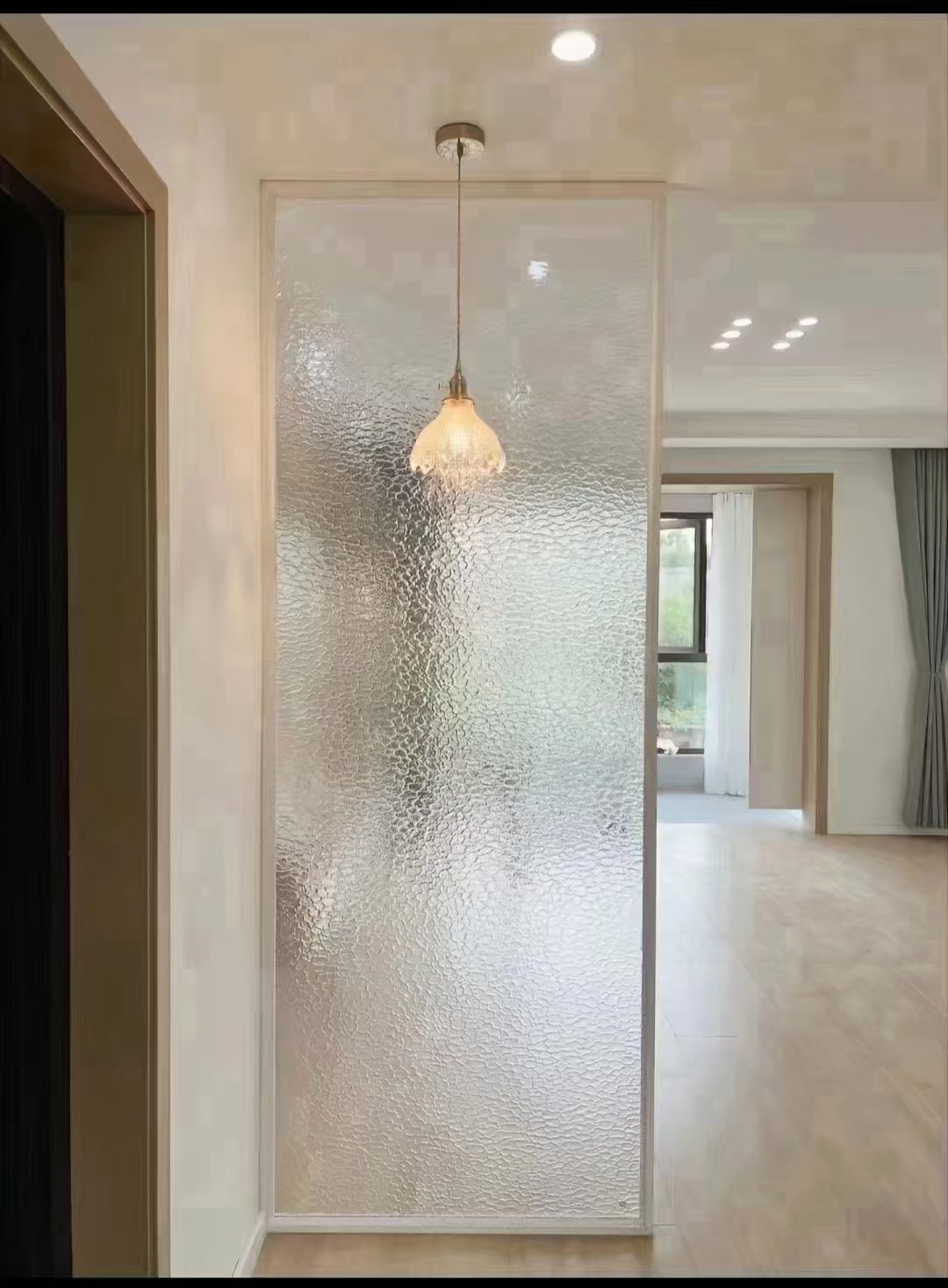 玻璃屏风系列实拍