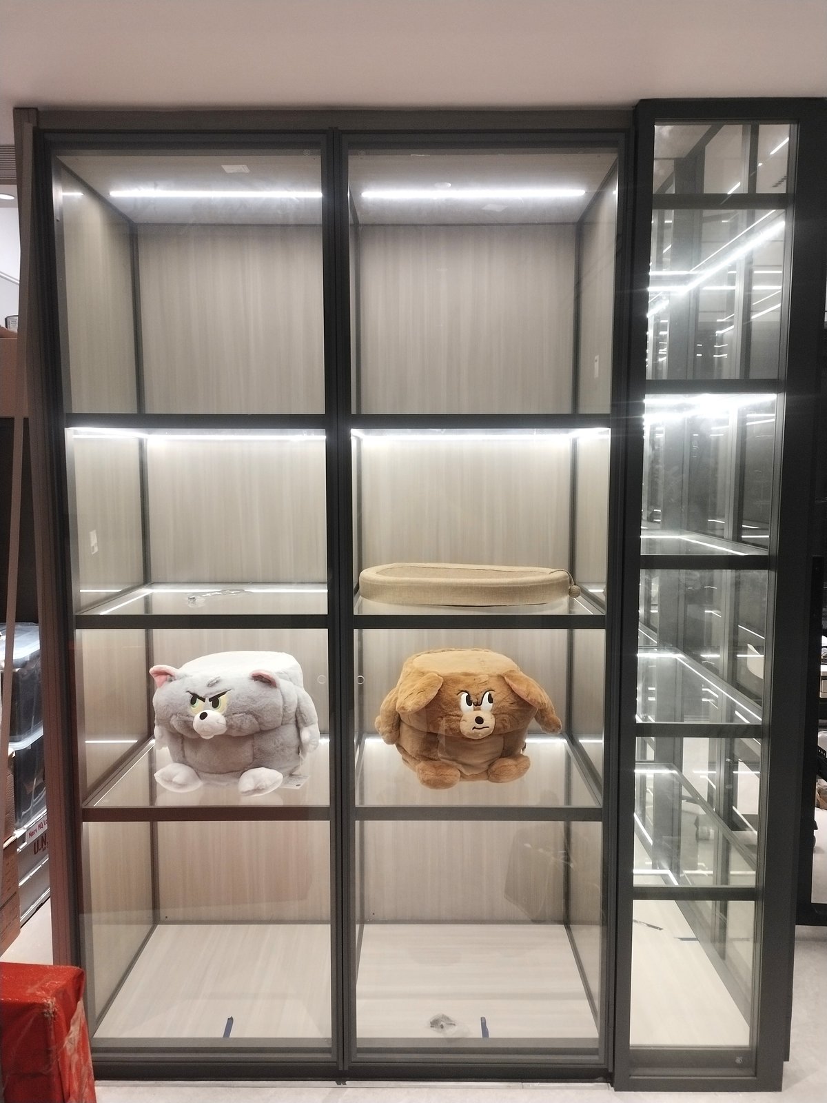 玻璃酒柜实拍