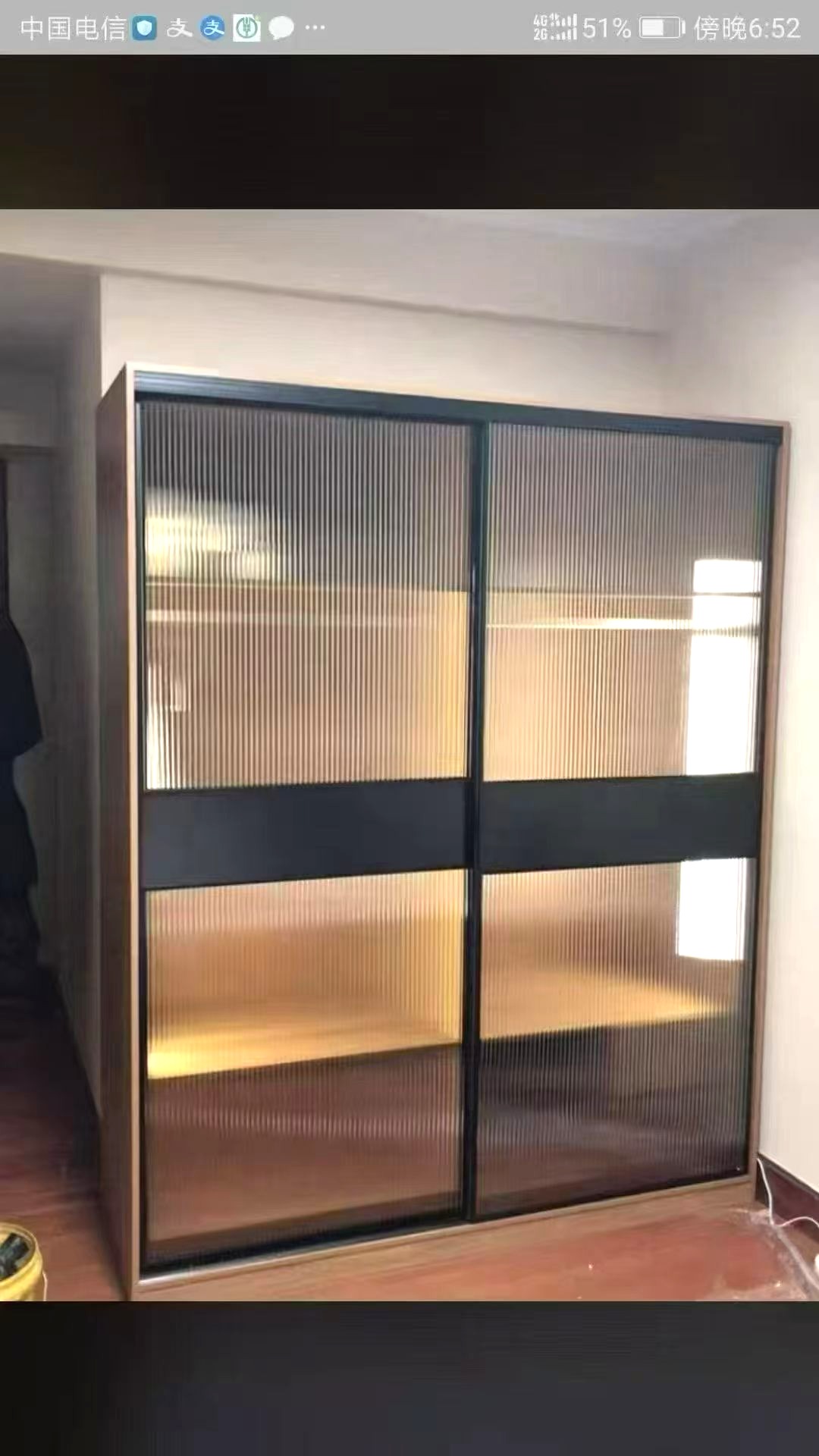 衣柜推拉门实拍